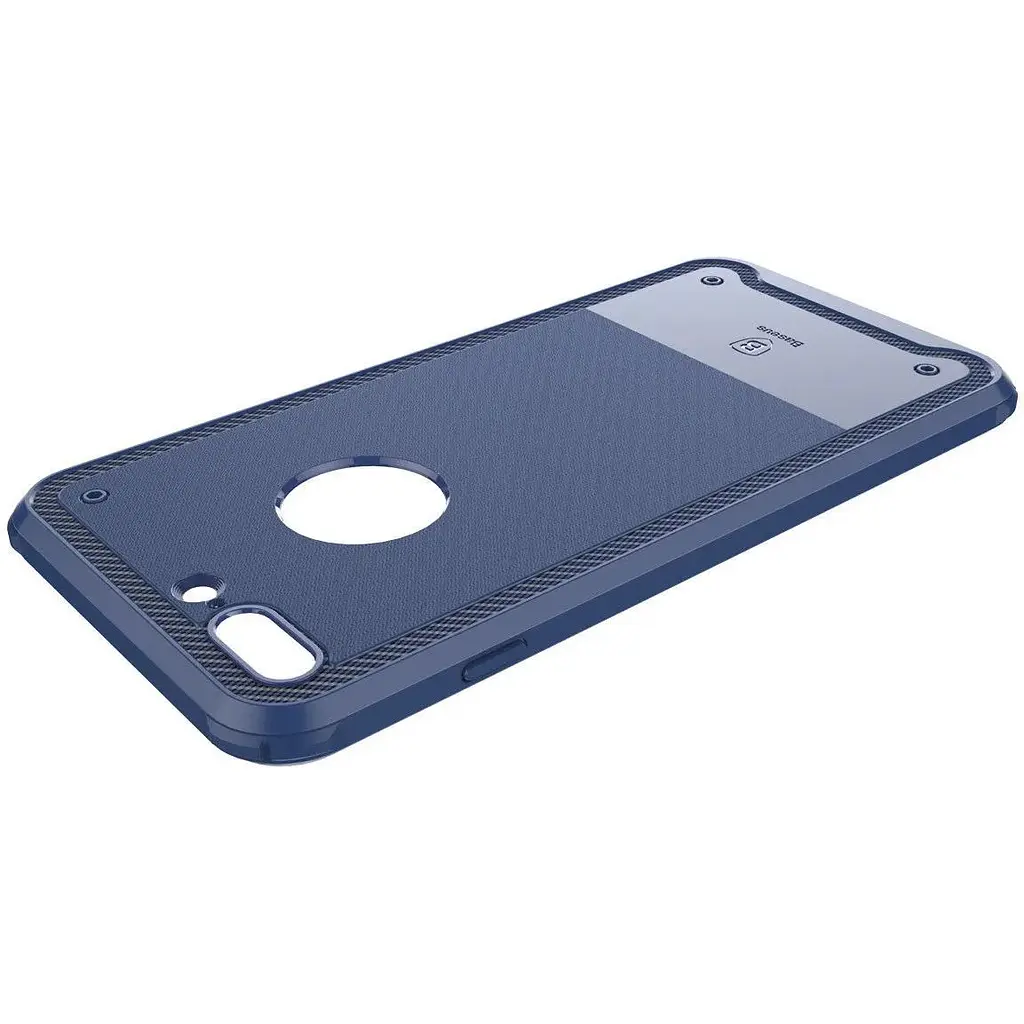 Чехол-накладка Baseus Shield Case iPhone 7 Plus Dark Blue - фото 3
