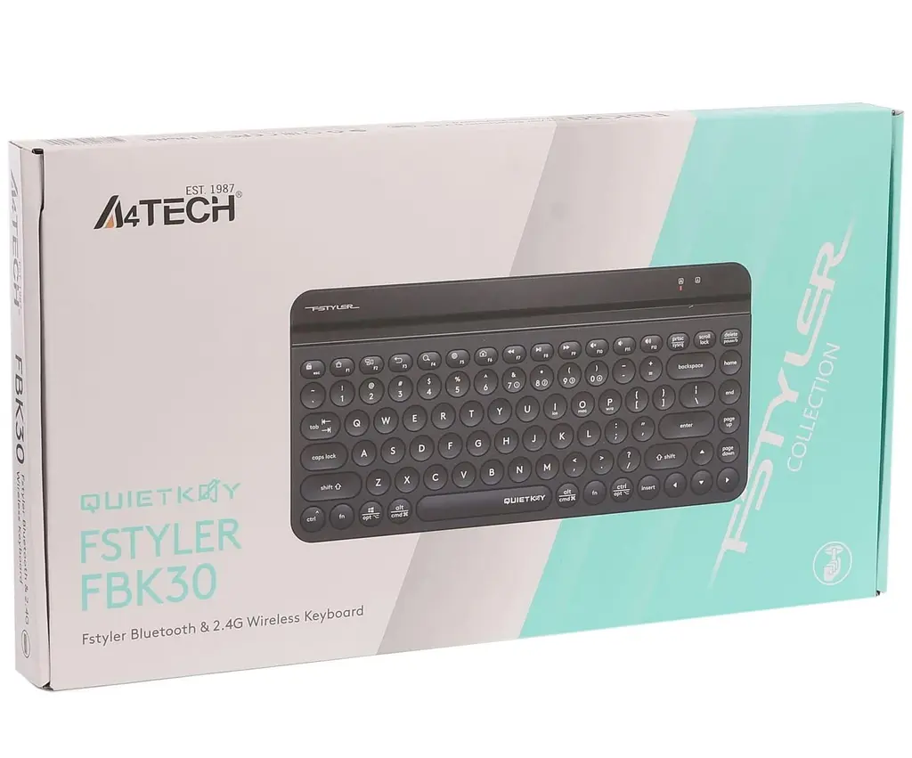 Клавіатура A4Tech Fstyler FBK30 (Black) (FBK30 (Black)) - фото 7