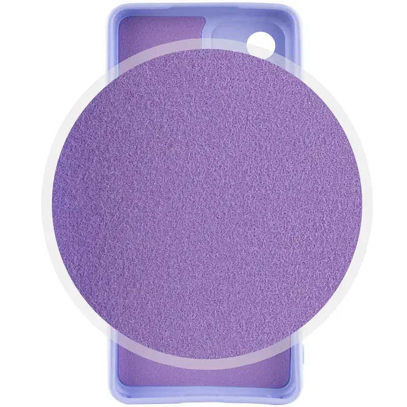 Силиконовый чехол BeCover Full Camera для Samsung Galaxy M55 5G SM-M556 Purple (711865) - фото 3