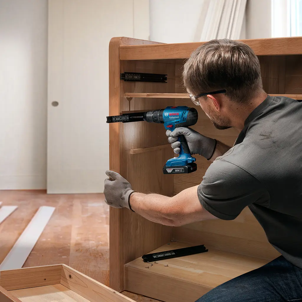 Шуруповерт-дрель ударная аккумуляторная Professional GSB 183-LI 18В Bosch teh0025320 - фото 7