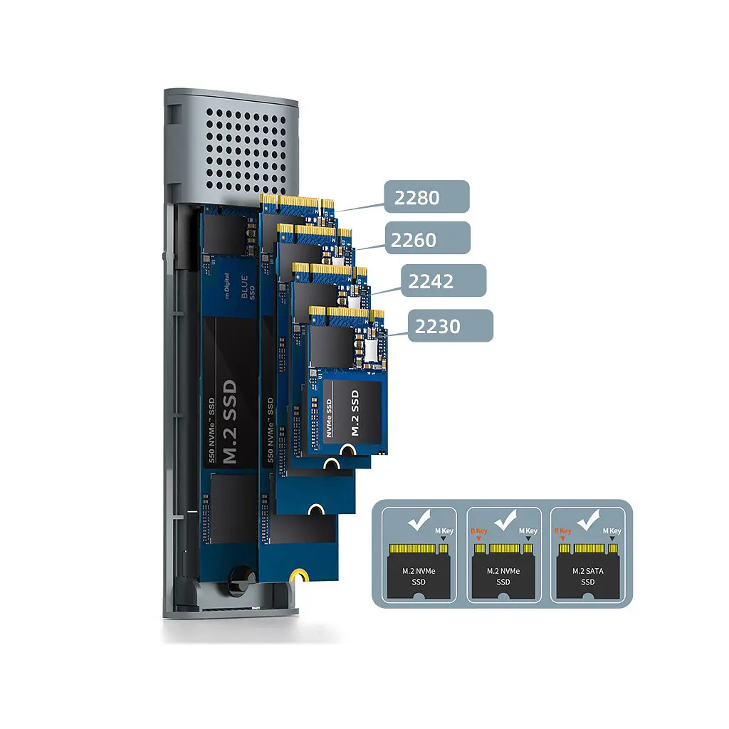 Кишеня зовнішня Maiwo M.2 SSD (K1689) - фото 7