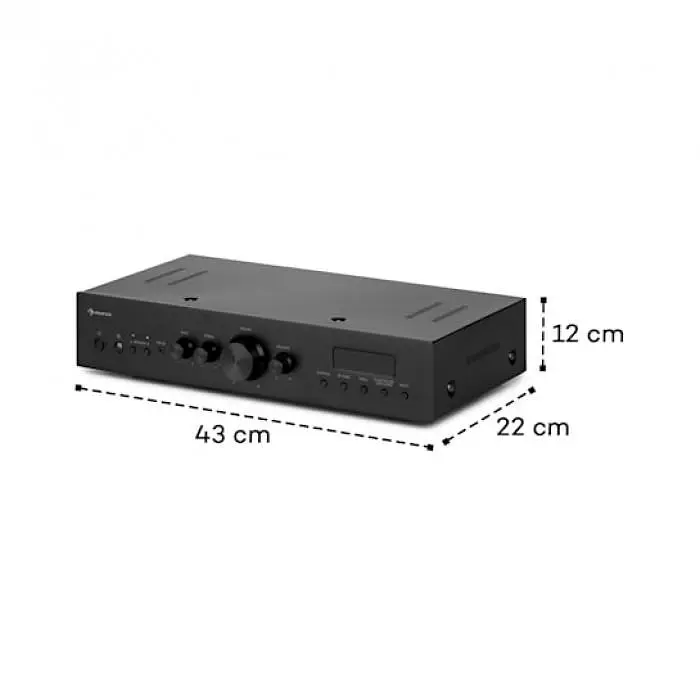 Усилитель Auna AMP-CD608 DAB Hifi Stereo 10035298 - фото 7