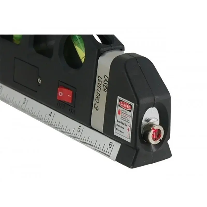 Лазерний рівень із вбудованою рулеткою Laser Level Pro 3 Нівелір будівельний - фото 4