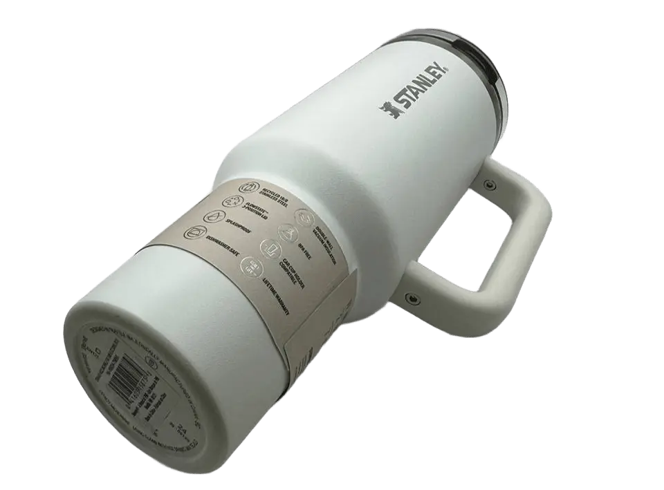Термос термочашка Stanley Quencher ProTour Flip Straw Tumbler з нержавіючої сталі White 1,18 л KT7001989 - фото 5
