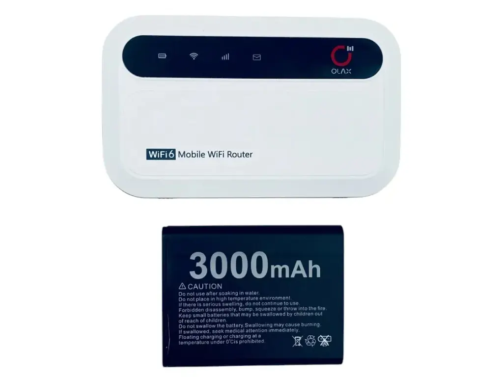 Роутер портативний Olax MF985 4G LTE Wi-Fi 150 Мбіт/с акумулятор 3000 мАг - фото 3