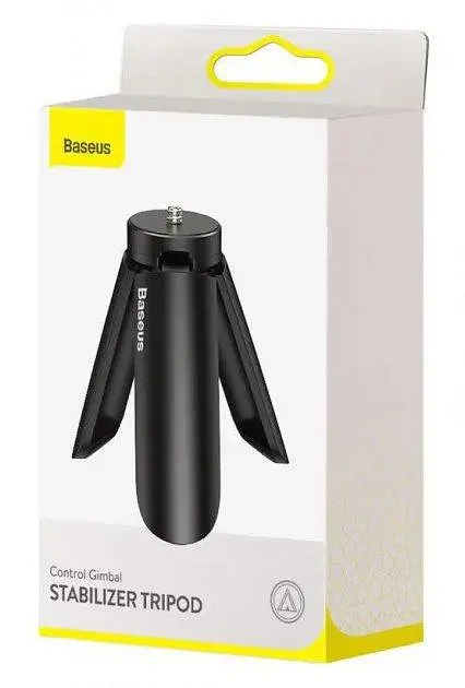 Трипод с резью Baseus Control Gimbal Stabilizer Tripod SUYT-A0G Dark Grey - фото 4