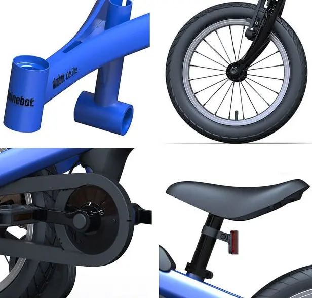 Велосипед Ninebot Kids Bike 16'' для хлопчиків блакитний - фото 3