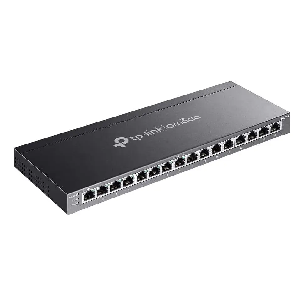 Комутатор TP-Link SG2016P (SG2016P) - фото 2