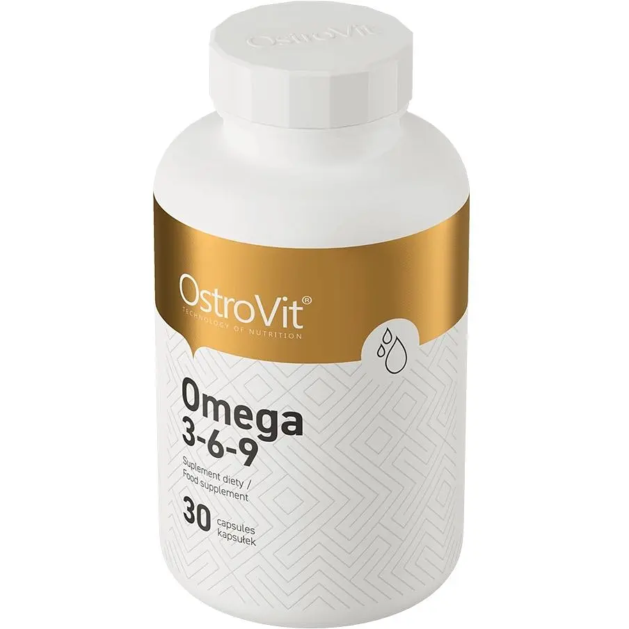 Жирні кислоти OstroVit Omega 3-6-9, 30 капсул  - фото 2