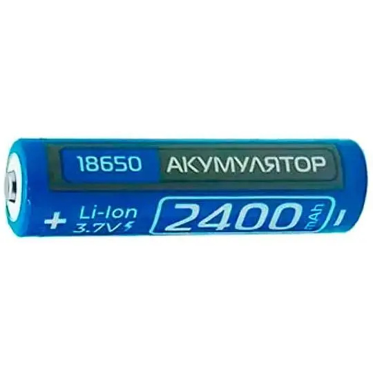 Литий-ионный аккумулятор с защитой Rablex 18650 2400 mAh (Li-ion) 3.7 V Original - фото 2