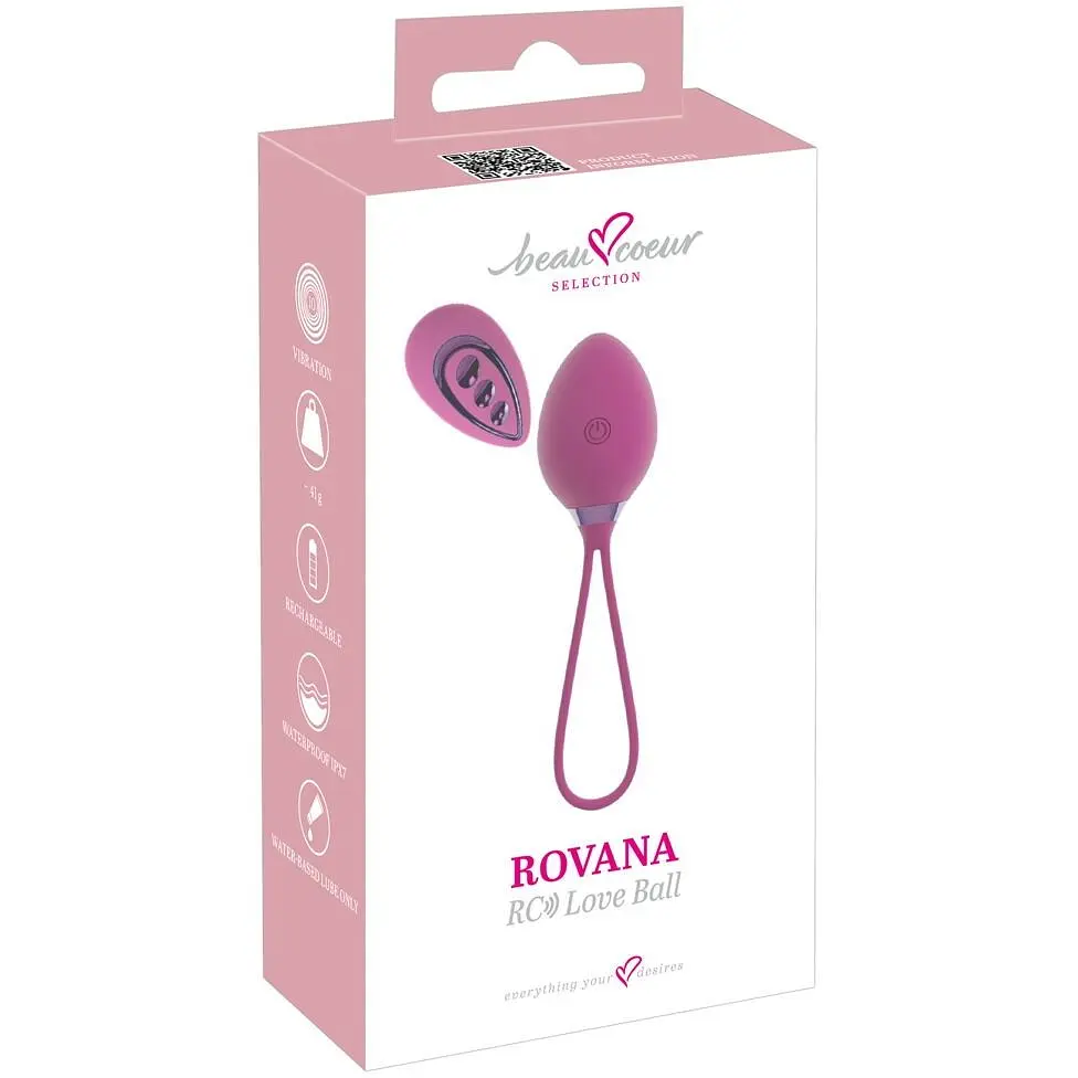 Вагінальна кулька Beau coeur Rovana RC Love Ball - фото 10