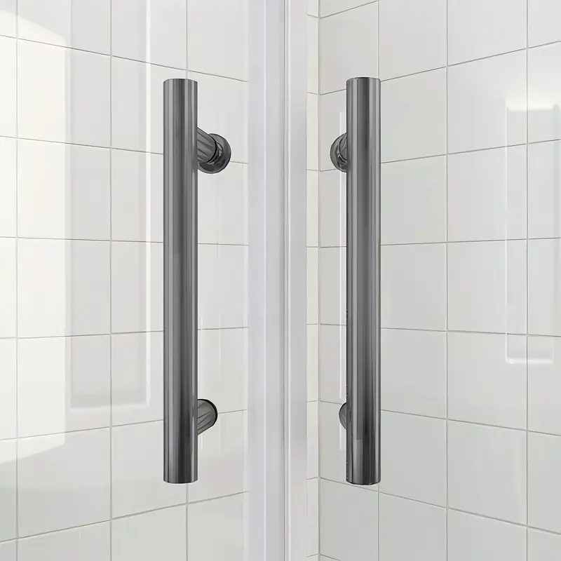 Душова кабіна без піддону Koer SR SC04-90x90x195-TR-07 прозоре скло Easy Clean 5 мм, graphite KR5362, Універсальна, прозорий, графіт - фото 5