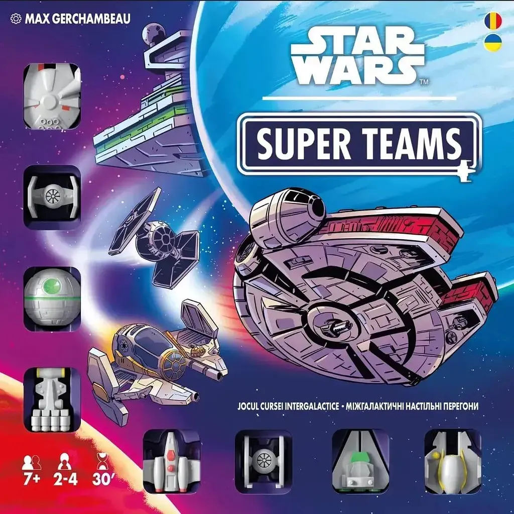 Настільна гра Зоряні війни. Суперкоманди (Star Wars Super Teams) (GRJ0006STTK) - фото 2