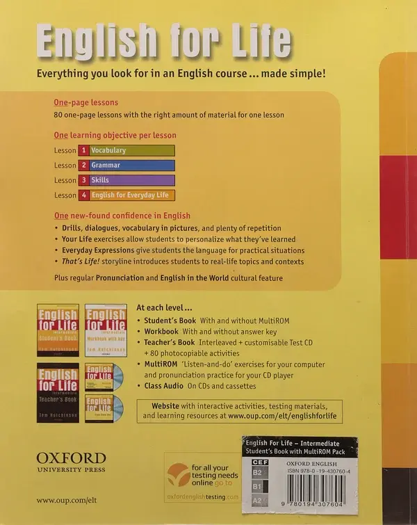 English for Life. Intermediate. Student's Book with MultiROM - фото 2