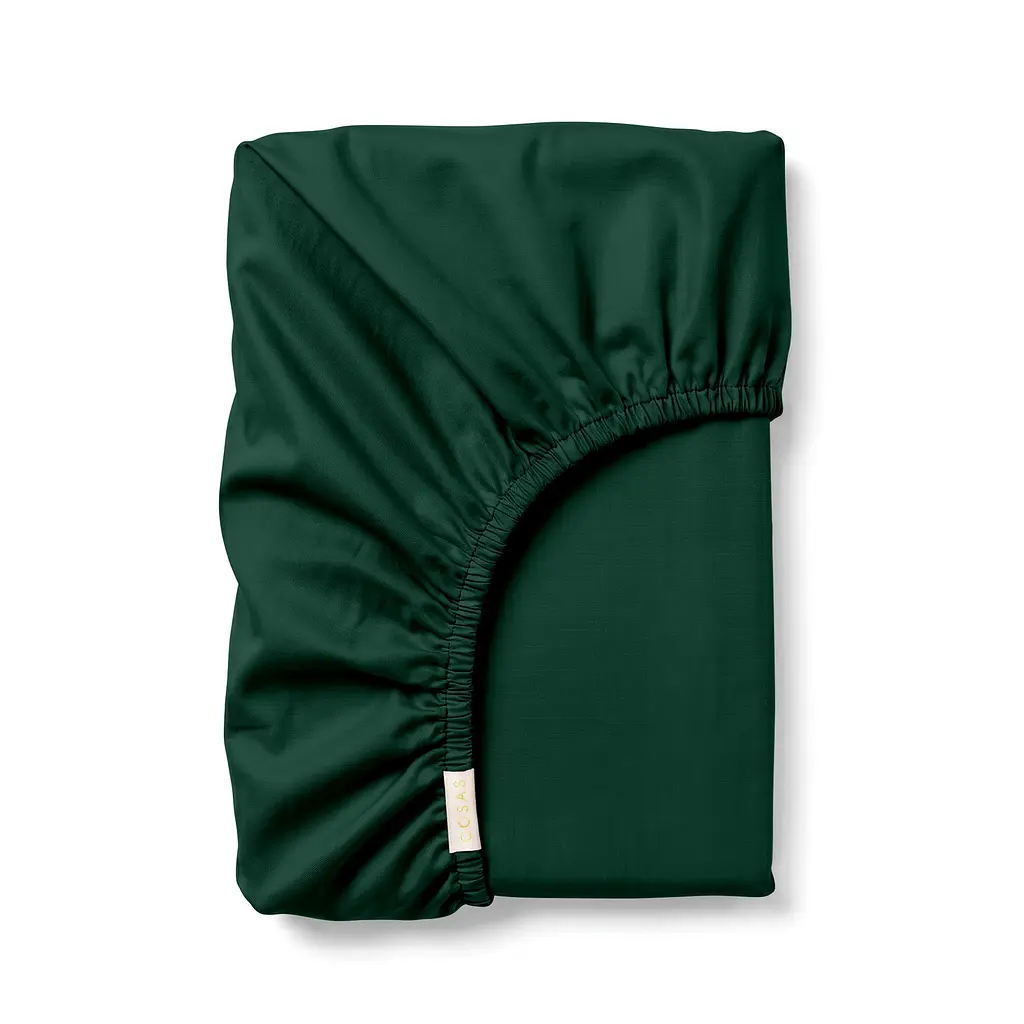 Простыня на резинке 160х200х30 сатин MALACHITE COSAS (4822052409336)