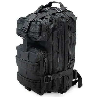 Рюкзак туристичний Semi Line тактичний 18 Black (A3052-1) (DAS303832)