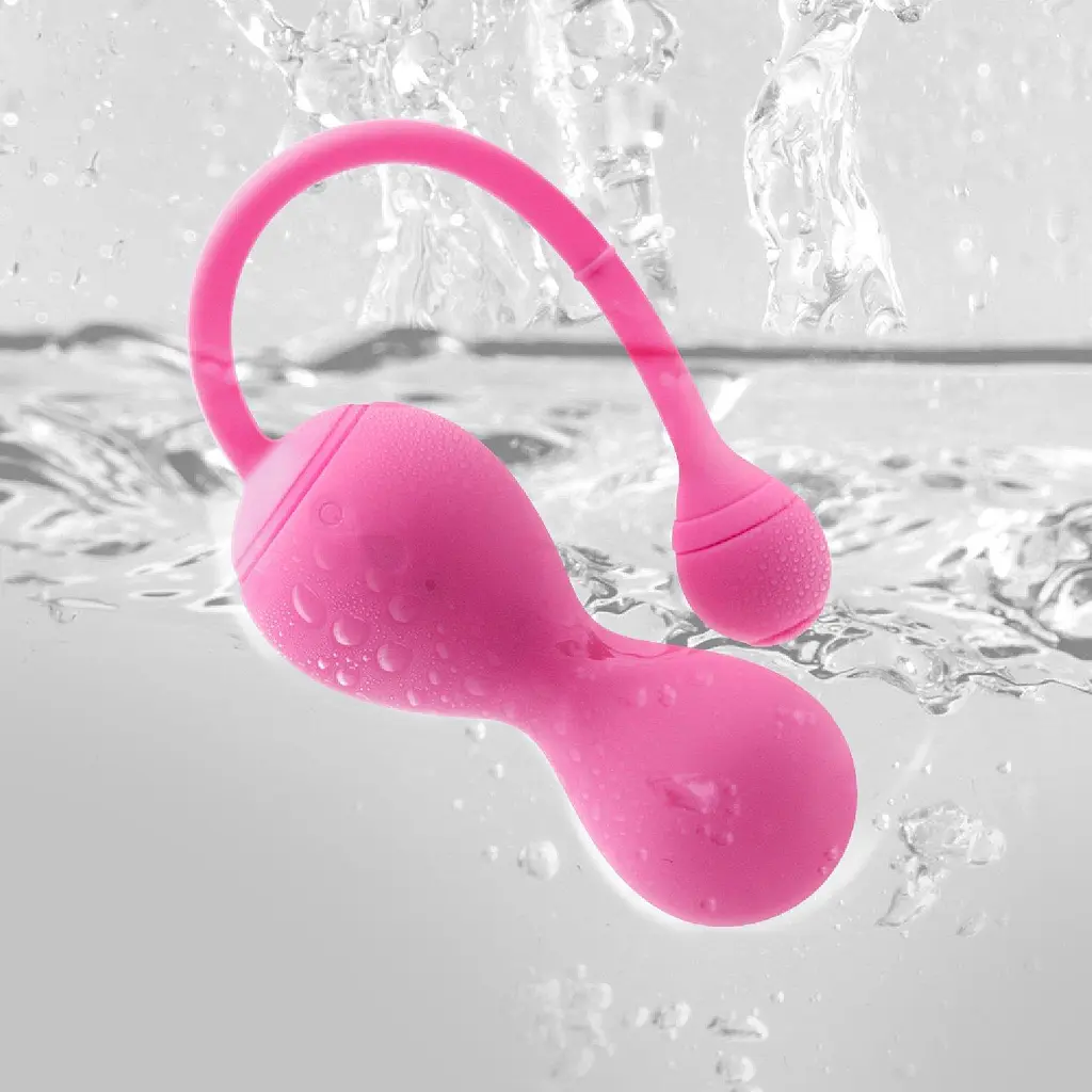 Вагінальні кульки Magic Motion Kegel v2, 8.4 см, рожевий - фото 12