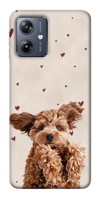 TPU чохол Demsky Сute doggy для Motorola Moto G54