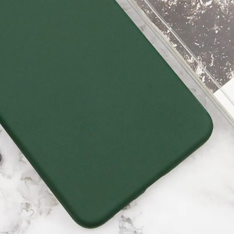 Чехол Silicone Cover Lakshmi Full Camera (AAA) для Xiaomi Poco X7 Зеленый / Cyprus Green - фото 2