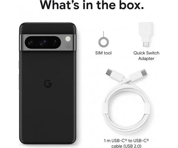 Смартфон Google Pixel 8 Pro 5G 12/128Gb Obsidian (GA04798-US) - фото 5