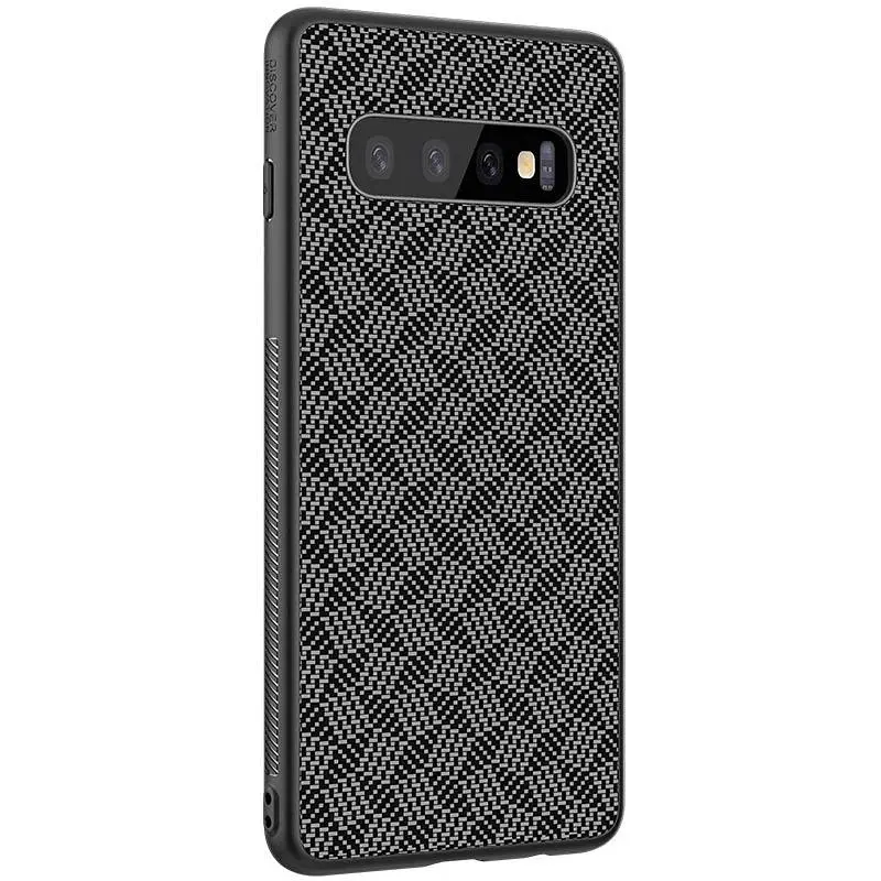 Чохол-книжка Nillkin Synthetic Fiber Case Samsung Galaxy S10+ Black - фото 3