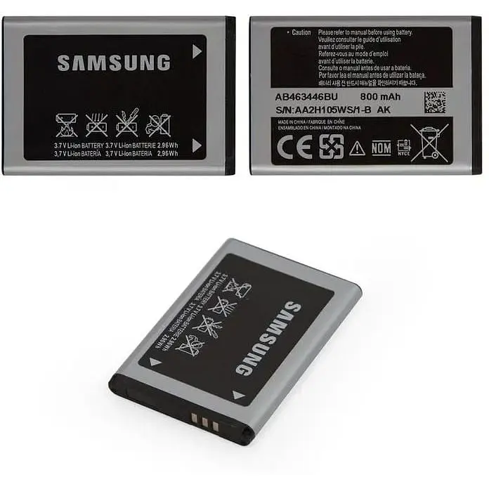 Аккумулятор OEMSamsung ab463446bu для s5150 X200 E250 - фото 3