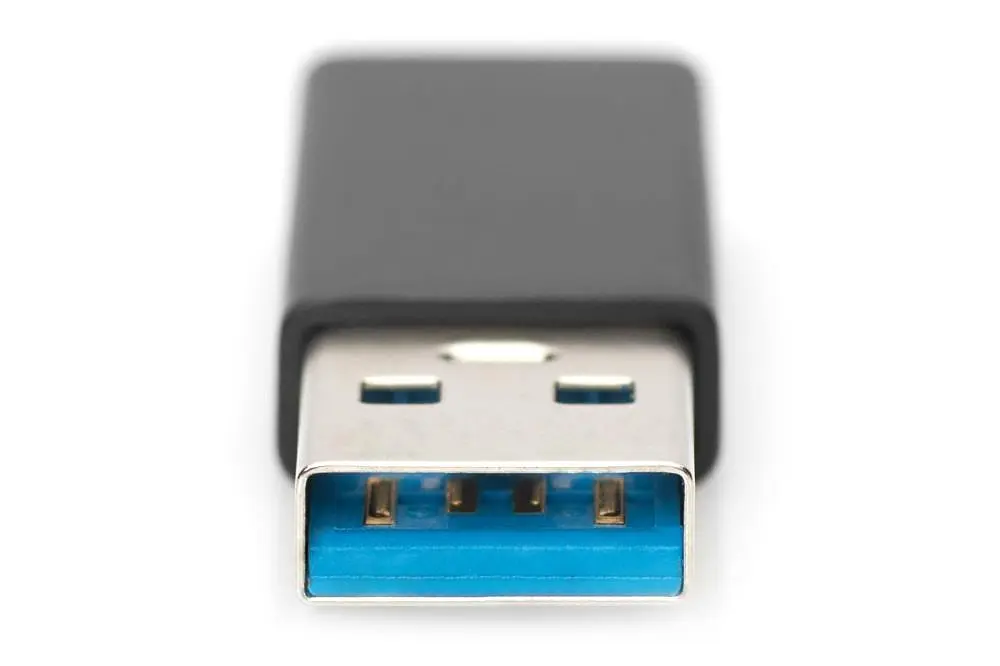 Адаптер Assmann USB A-USB-C AK-300524-000-S Black - фото 4