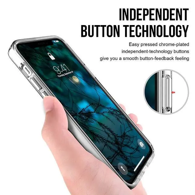 Чохол iPhone 16 Pro накладний чохол Space Case (2nd Gen) Прозорий - фото 3