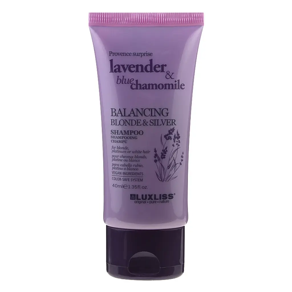 Шампунь для блонду Luxliss Balancing Blonde & Silver Shampoo 40 мл