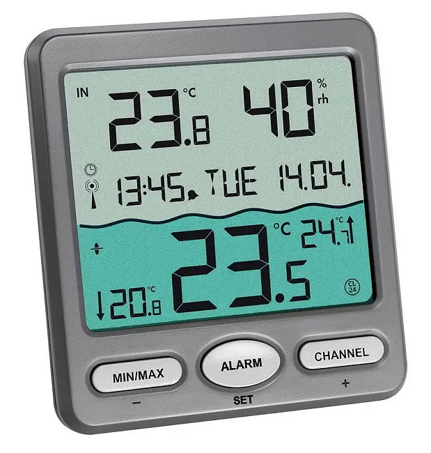 Термометр для басейну з радіодатчиком TFA Venice 30305610 - фото 2