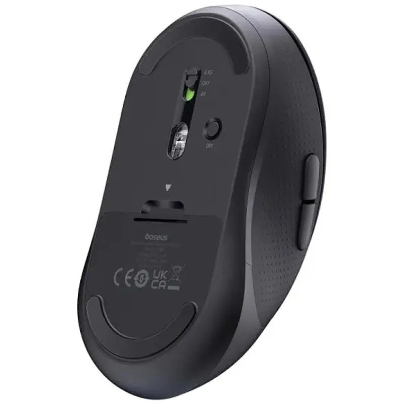 Миша бездротова F02 Ergonomic Bluetooth (B010555) Cluster Black Baseus teh0029575 - фото 5