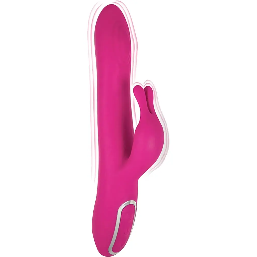 Вибратор-кролик Boss Series Isabella 24 см розовый - фото 2