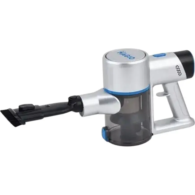 Пылесос аккумуляторный Magio MG-903 ручной беспроводной с контейнером 0.6 л Голубой 250 Вт - фото 4