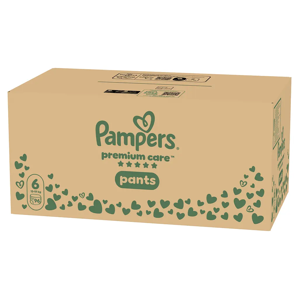 Підгузки-трусики Pampers Premium Care Pants Розмір 6 (13-19 кг) 96 шт.  - фото 2