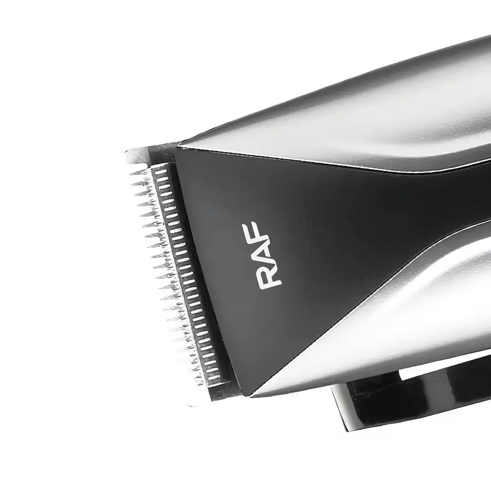 Машинка для стрижки волосся RAF R.415 від мережі 220В 7W Silver-Black - фото 5