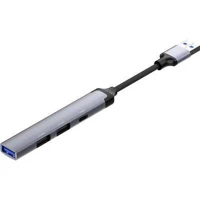 Концентратор ColorWay USB-A 4-в-1 USB2.0х3/USB3.0 (CW-HUB05) - фото 5
