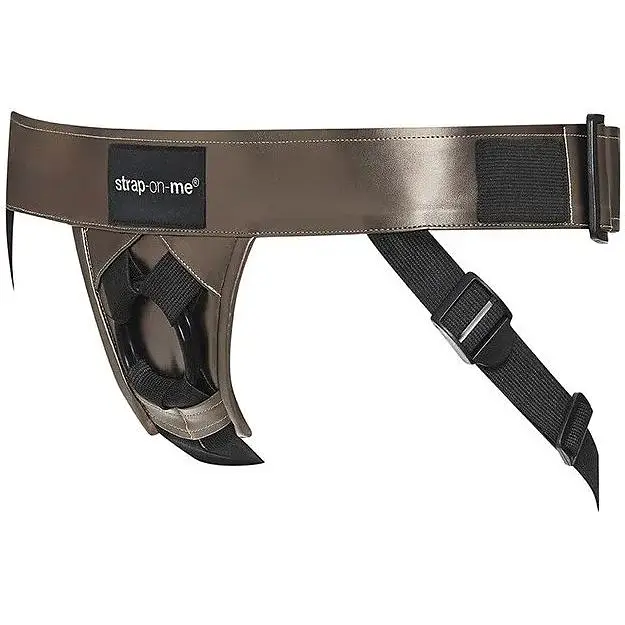 Трусики для страпону Strap-On-Me LeaTherette Harness CURIOUS - фото 3