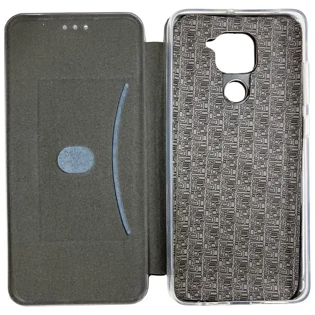 Чохол книжка Xiaomi Redmi Note 9 еко-шкіра Premium Case для смартфона Червоний - фото 2