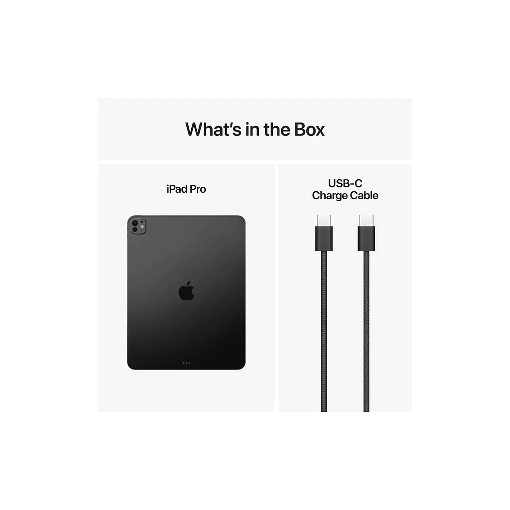 Планшет Apple iPad Pro 11" M5 Wi‑Fi 256GB with standard glass - Space Black (MDWK4TY/A) - фото 9