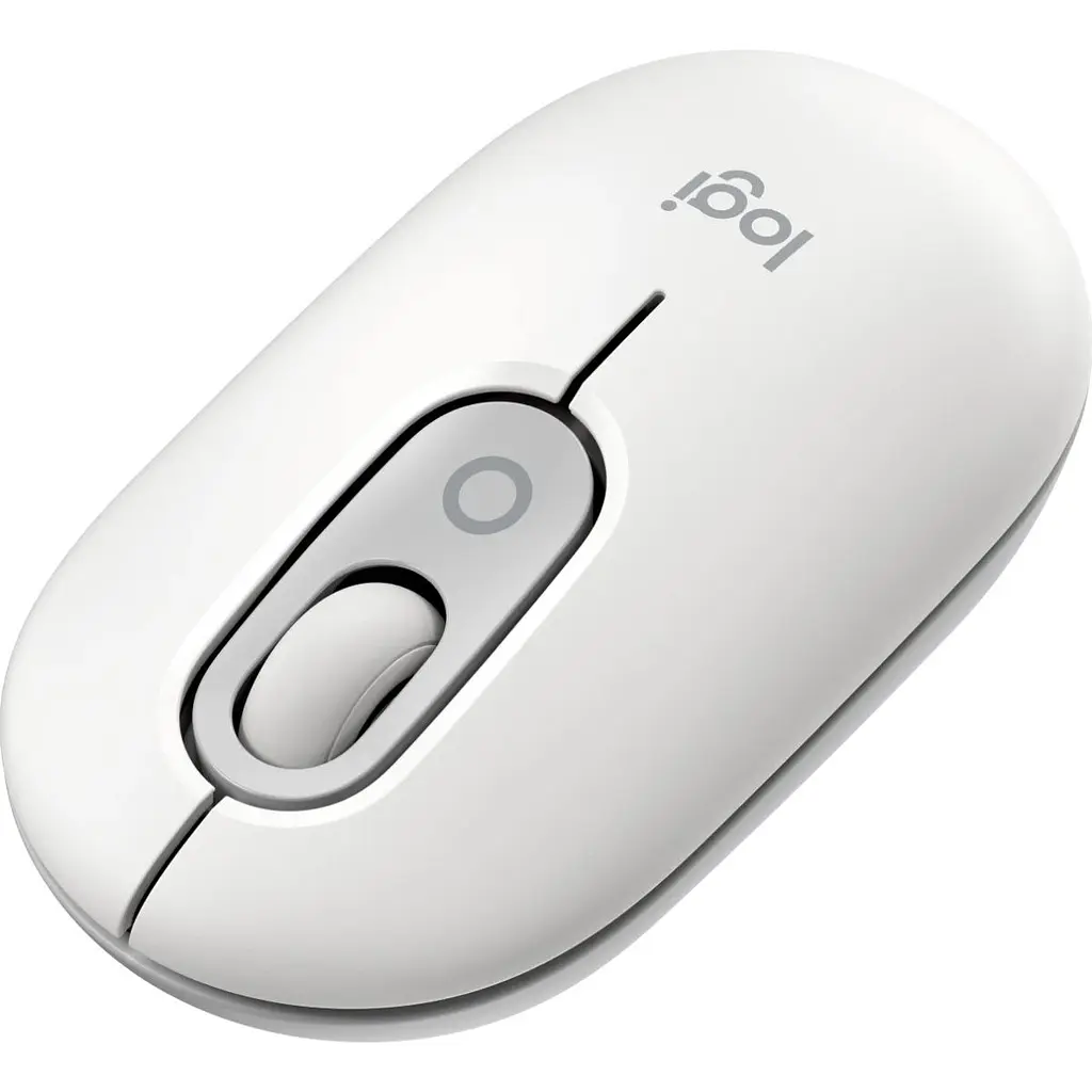 Миша Logitech POP Mouse with emoji Off-White (910-007411) [118998] - фото 3