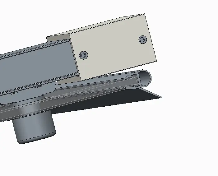 Двері в нішу Koer SR SD05-140x200-TR-01 прозоре скло Easy Clean 6 мм, хром KR5406, універсальні, прозорий, хром - фото 2