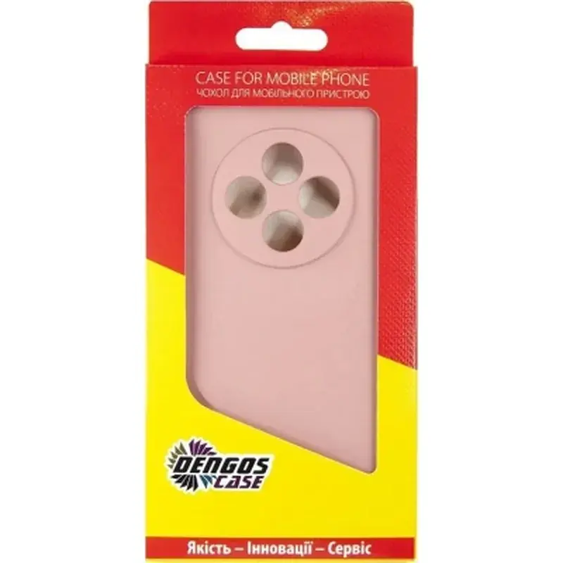 Чохол до мобільного телефона Dengos Soft Oppo Reno 12 F/FS (pink) (DG-TPU-SOFT-67) - фото 5
