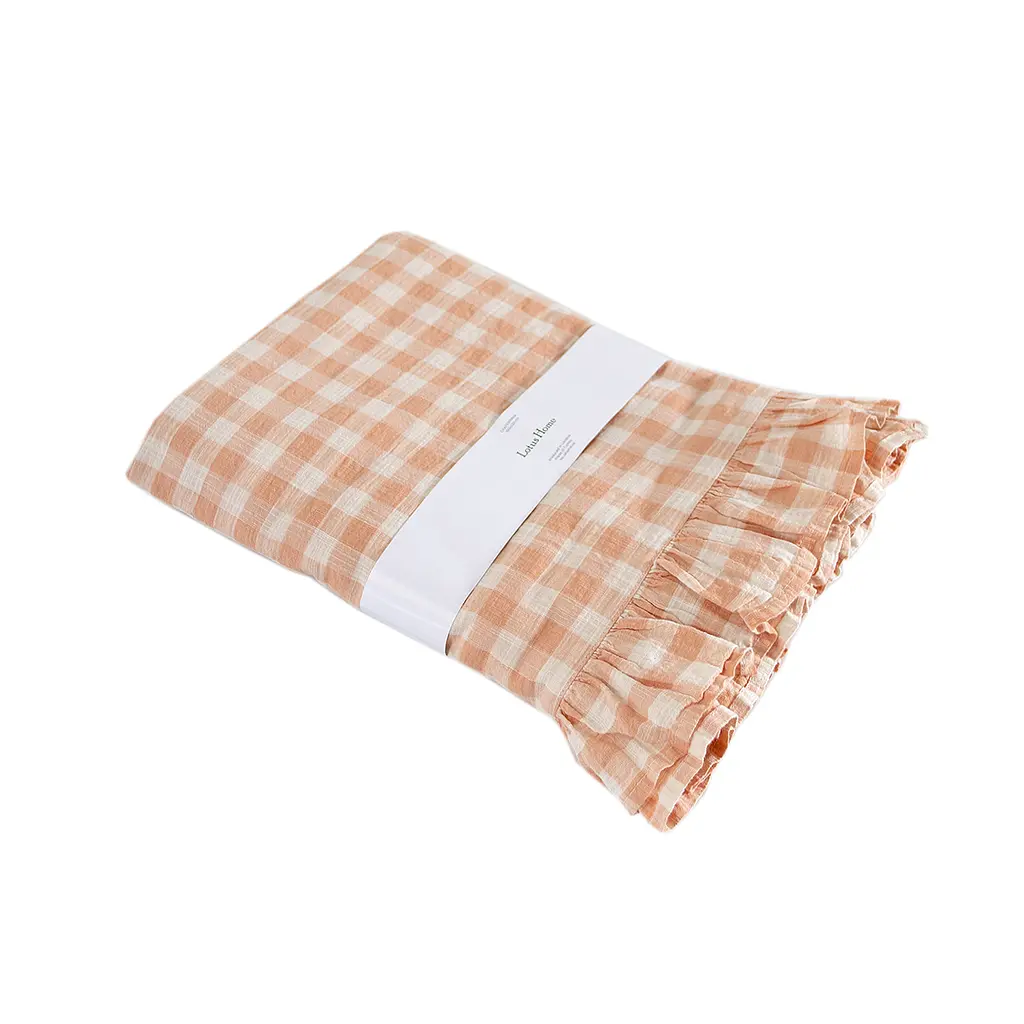 Скатерть Lotus Home - Agena лососевый 150x220 - фото 6