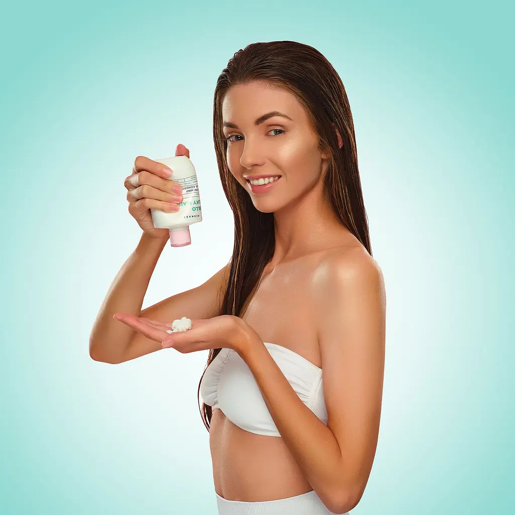 Кондиціонер для зміцнення та сяйва волосся Mermade Keratin & Pro-vitamin B5 300 мл - фото 7