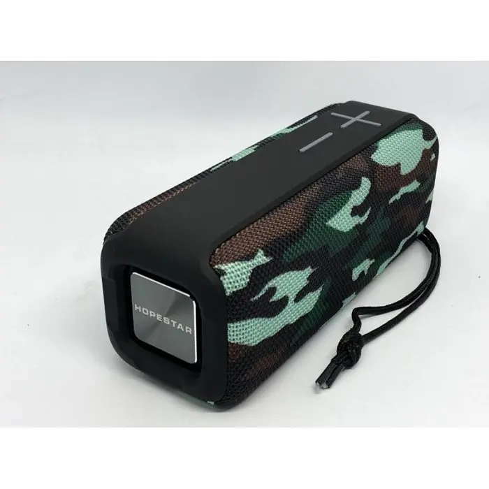 Портативна бездротова стереоколонка Hopestar P15 з Bluetooth, USB і MicroSD Камуфляж - фото 3