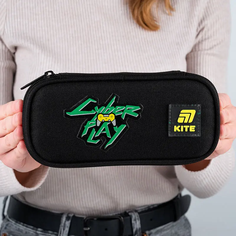 Пенал Kite Cyber ​​Game черный (K25-662-12) - фото 7