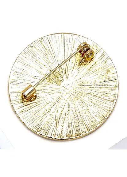 Брошь эмаль Голубка брошь-булавка символ Украины желто-голубая - фото 2