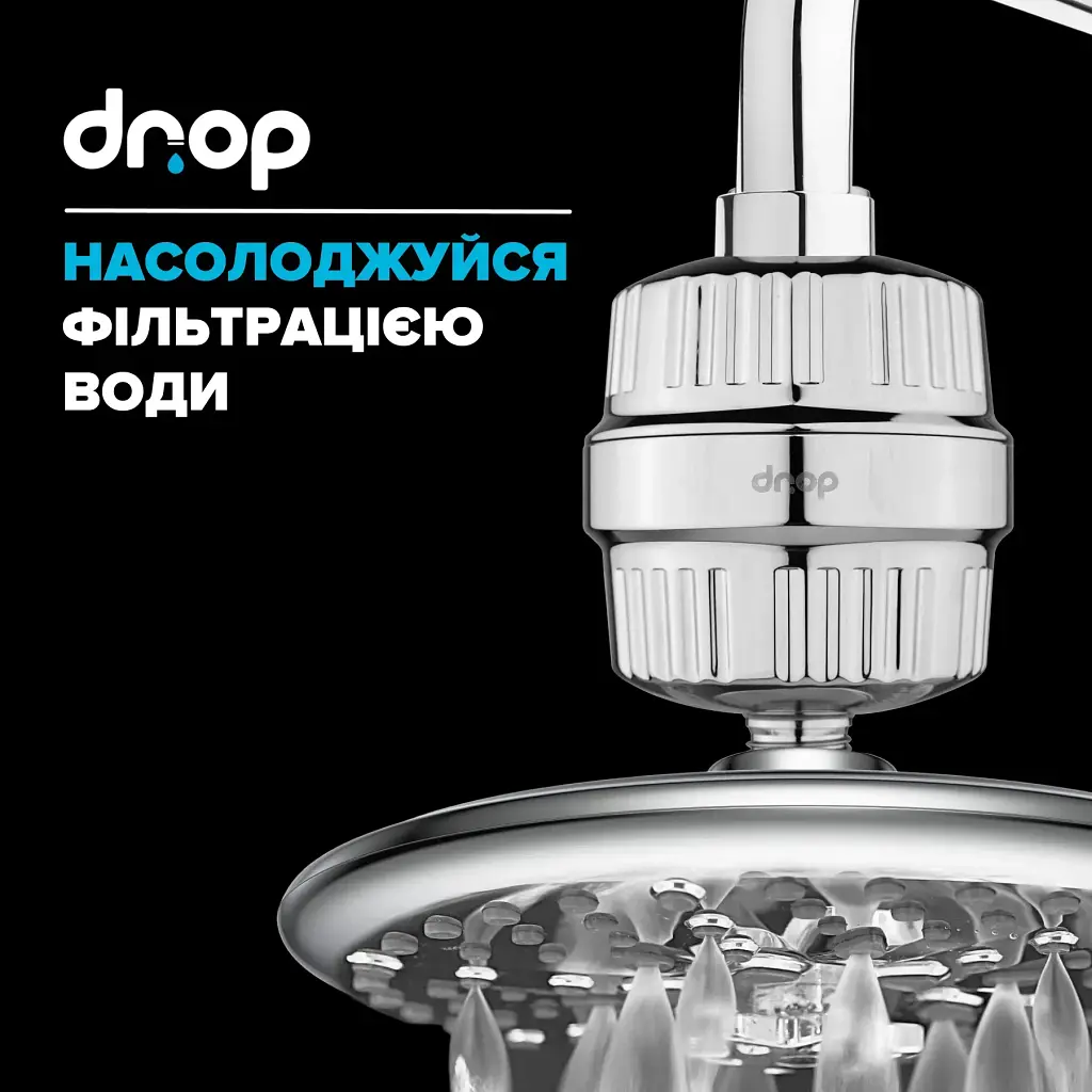 Фильтр для душа DROP BOX-PURE-FLOW/MAX с Витамином С и нормализацией pH - фото 10