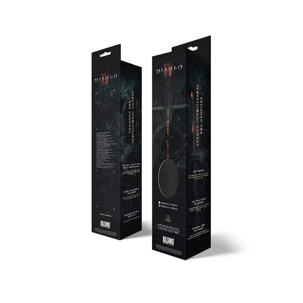 Коврик для мышки Blizzard Diablo IV Heroes mousepad XL - фото 3