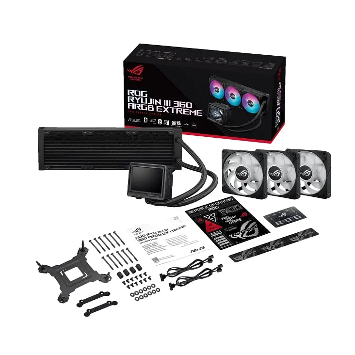 Система водяного охолодження Asus ROG Ryujin III 360 ARGB Extreme (90RC0131-M0EAY0) - фото 9